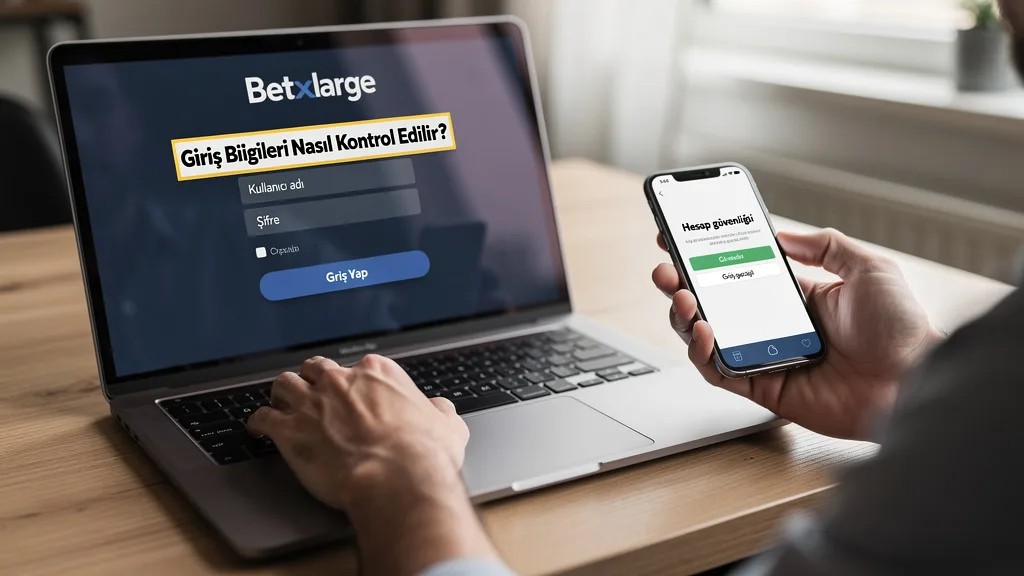 Betxlarge Giriş Bilgileri Nasıl Kontrol Edilir?